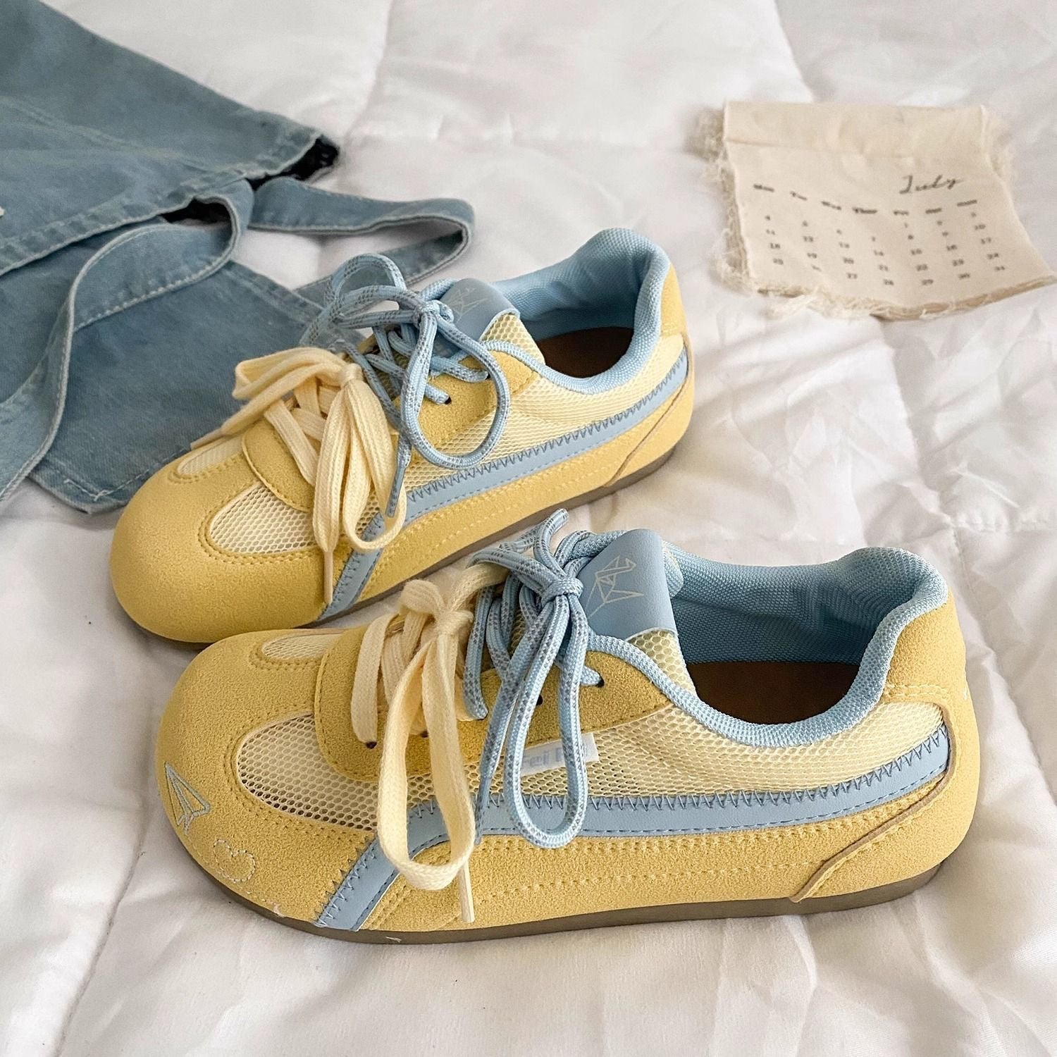 Damen Sportliche Textilsneaker mit innovativer Mesh-Oberfläche R&B