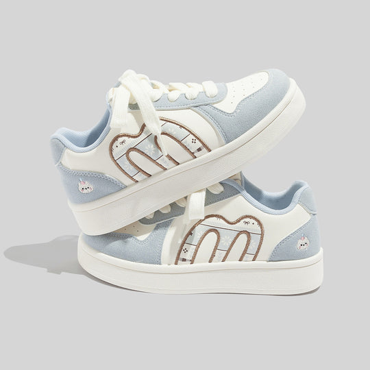 Damen Trendige Sneakers mit niedlichem Tiermotiv und komfortabler Dämpfung R&B