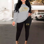 Damen Sweatshirt mit künstlerischem Bärenmotiv R&B
