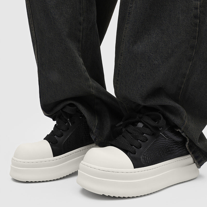 Damen Sportliche Sneaker mit innovativem erhöhtem Profil und exklusivem Obermaterial R&B