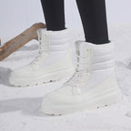 Damen Sportliche Winterstiefel mit isolierender Fütterung und rutschfester Sohle