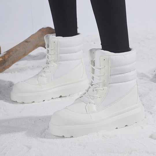 Damen Sportliche Winterstiefel mit isolierender Fütterung und rutschfester Sohle R&B