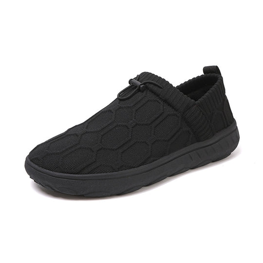 Damen Elastische Slip-On Sneakers mit innovativem Schnellschnürsystem R&B