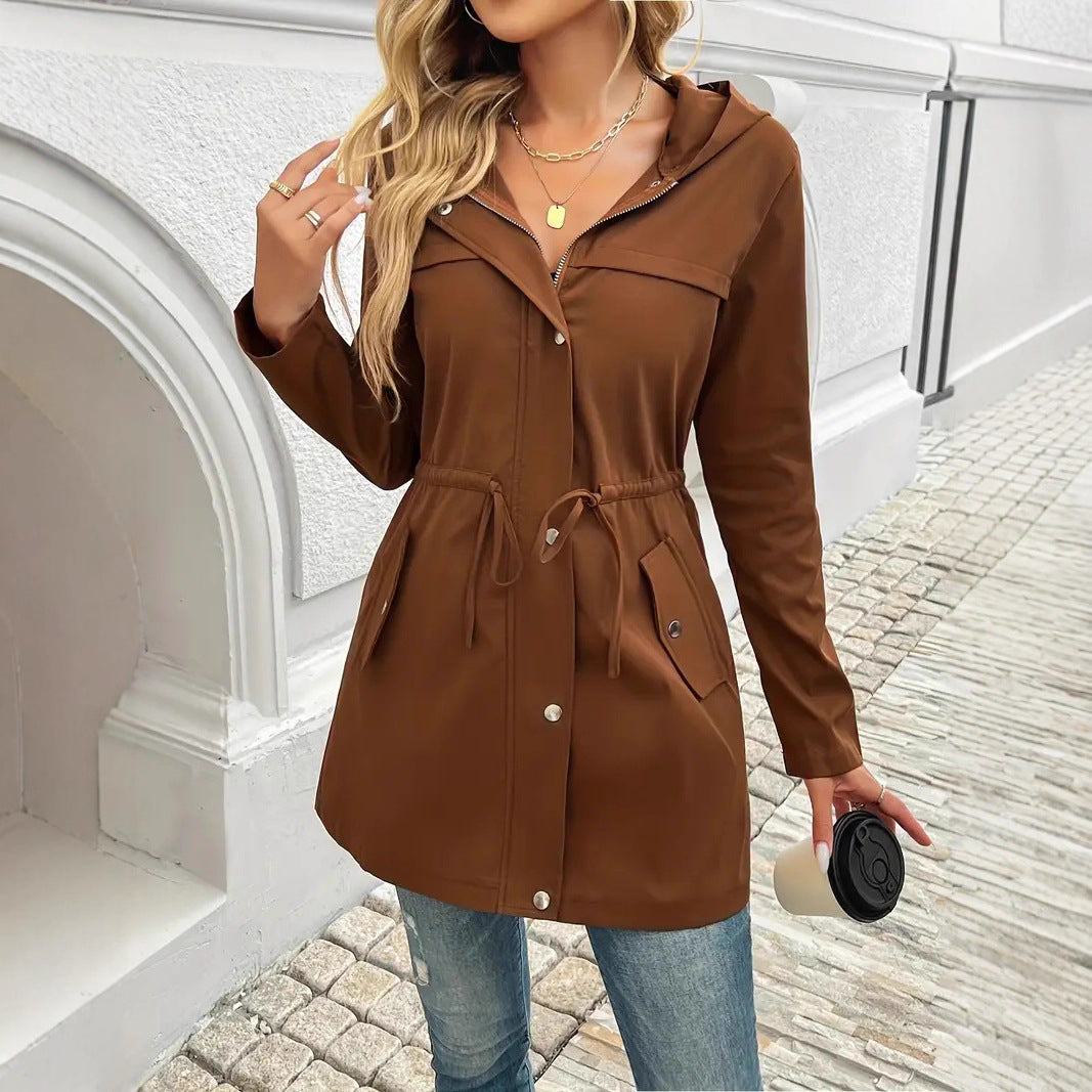 Damen Funktionsjacke mit verstellbarem Taillenzug und praktischen Taschen R&B