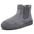 Damen Bequeme Ankle Boots aus Wildleder mit isolierendem Innenfutter R&B