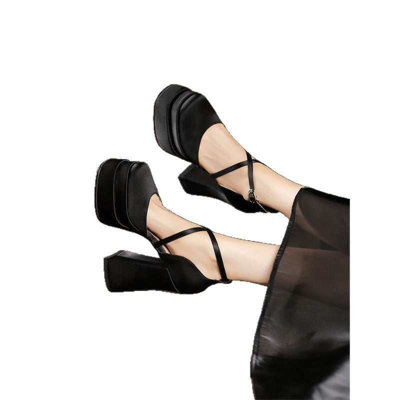 Damen High Heel Plattform Pumps R&B