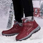 Damen isolierte Winterstiefel mit rutschfester Sohle R&B