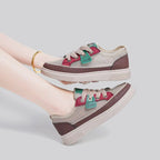 Damen Atmungsaktive Freizeit-Sneaker mit sportlichem Design R&B