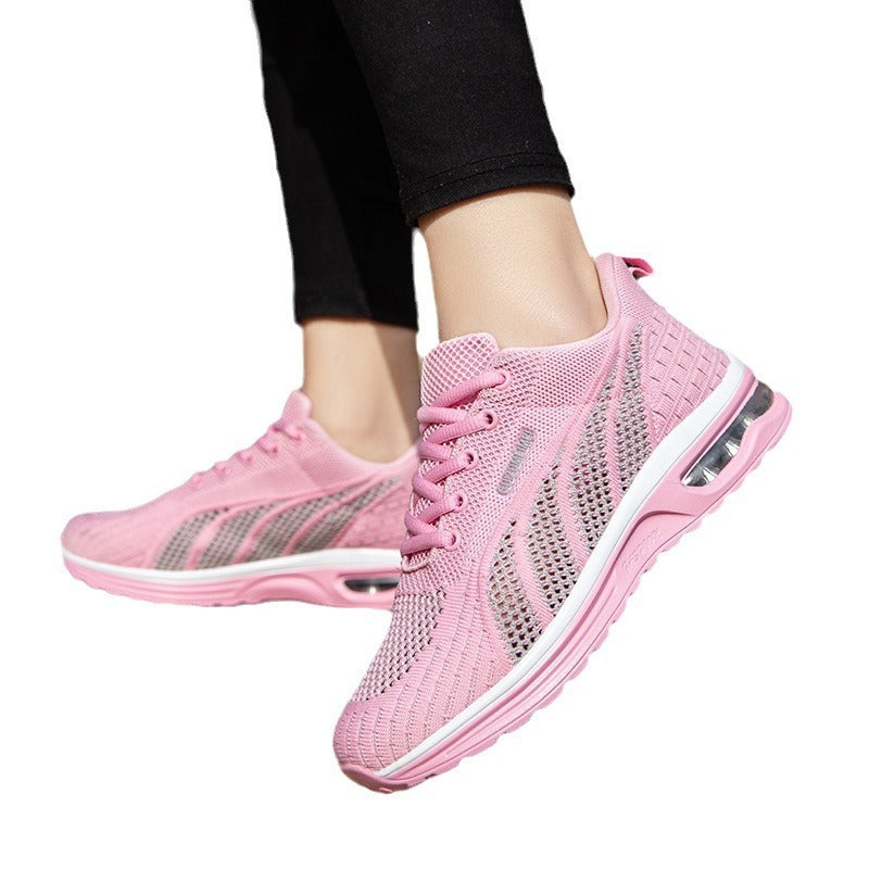 Damen Sportliche Lauf-Sneaker mit atmungsaktivem Mesh-Obermaterial