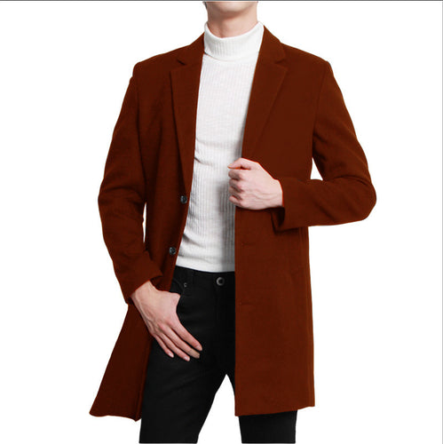 Herren Eleganter und moderner Mantel R&B