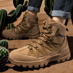 Herren robuste Trekkingstiefel mit wasserdichtem Obermaterial und rutschfester Sohle R&B