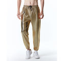 Herren futuristische Mesh-Hose im angesagten Metallic-Look R&B