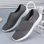 Damen Atmungsaktive Slip-On Sneakers mit flexiblem Netzdesign R&B