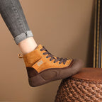 Damen Sportliche High-Top Sneakers mit strapazierfähigem Wildleder und stabiler Sohle