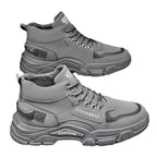 Damen Robuste High-Top Sneakers mit dämpfender Sohle und strapazierfähigem Obermaterial