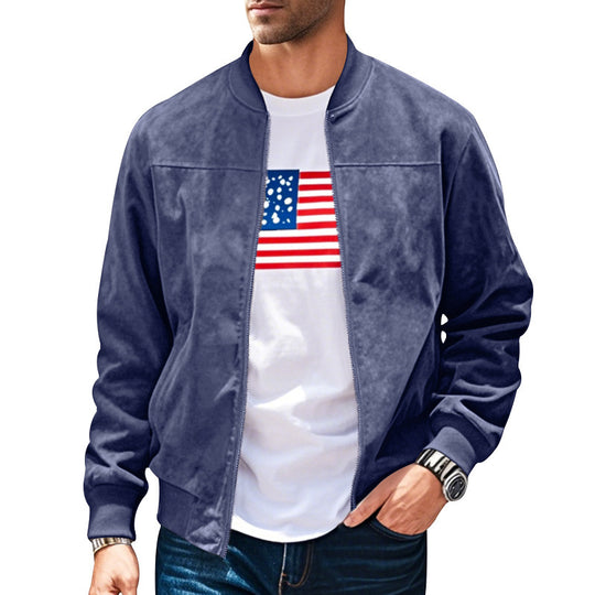 Herren Bomberjacke mit modernem Schnitt und praktischen Taschen R&B