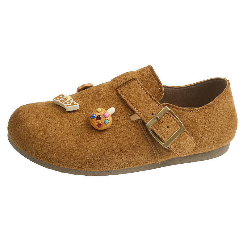 Damen Komfortable Clogs mit modischem Schnallen-Design und verspielten Details R&B
