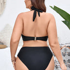Damen Bikinioberteil mit eleganter Kreuzung und stützendem Schnitt R&B