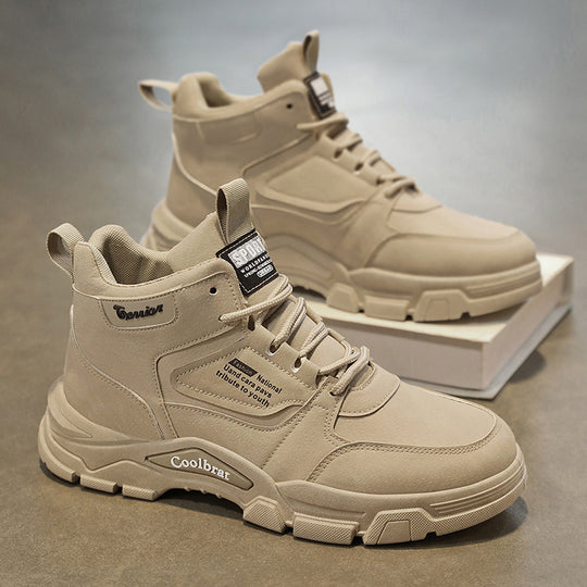 Damen robuste und atmungsaktive High-Top Sneakers R&B