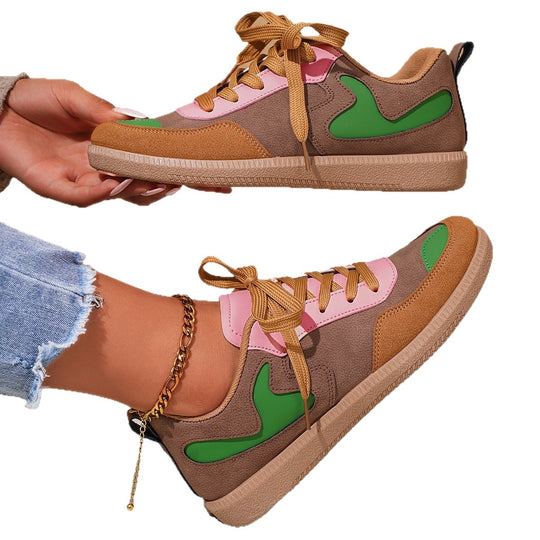 Damen Sportliche Sneakers mit atmungsaktivem Obermaterial und rutschfester Sohle R&B