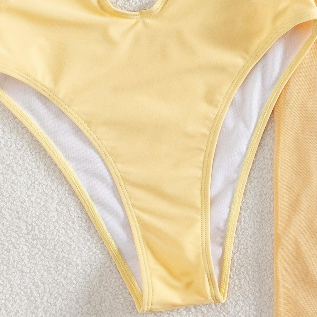 Damen Cut-Out Badeanzug mit einzigartigem Ringdetail R&B
