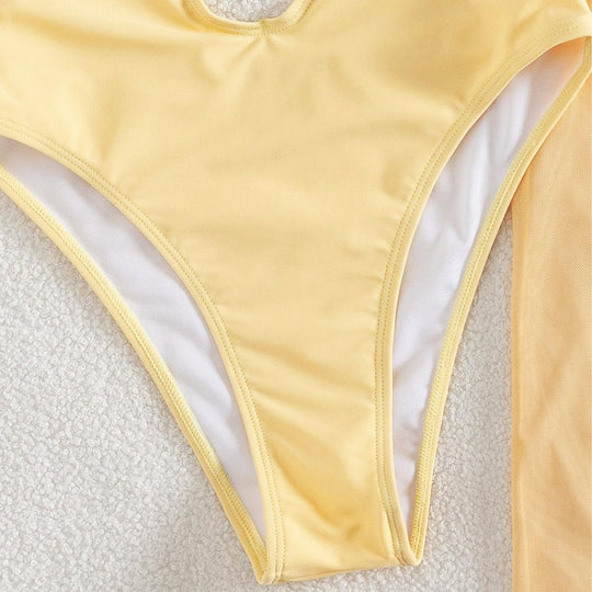 Damen Cut-Out Badeanzug mit einzigartigem Ringdetail R&B