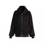 Damen Kuschelige Fleece-Jacke R&B