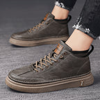 Herren modische Winterstiefel mit rutschfester Sohle und atmungsaktivem Innenfutter R&B