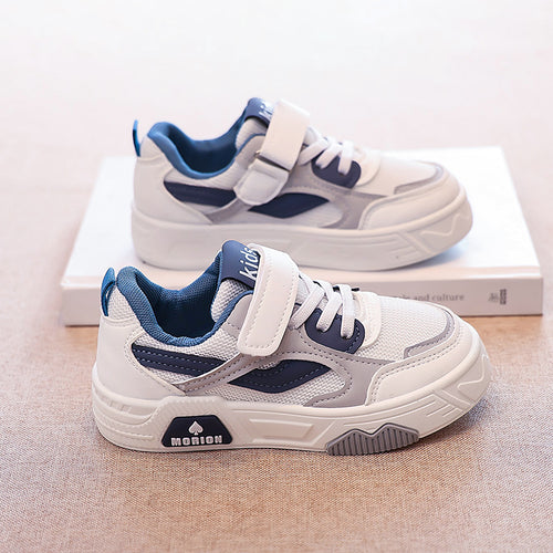 Damen sportliche Kindersneaker mit praktischen Klettverschlüssen R&B