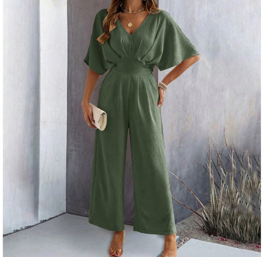 Damen luftige Jumpsuit R&B