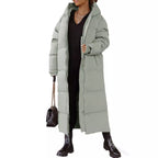 R&B | Elegante Lange Winterjacke für Damen