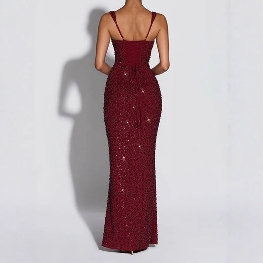 Damen glamouröses Abendkleid R&B