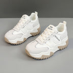 Damen Sportliche Chunky Sneakers mit rutschfester Laufsohle und atmungsaktivem Obermaterial R&B