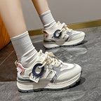Damen Komfortable Sneakers mit innovativem Design und atmungsaktiver Mesh-Oberfläche R&B