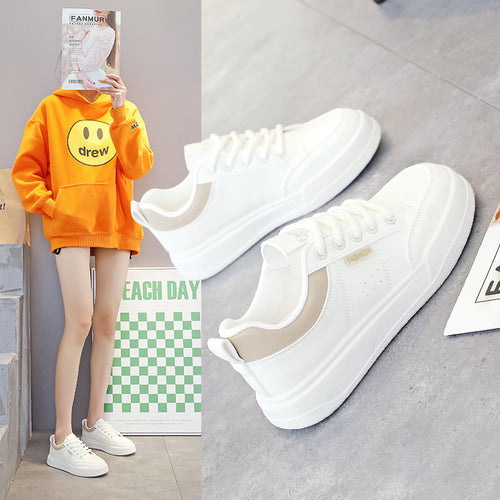 Damen Modische Sneaker mit strapazierfähigem Obermaterial und luftiger Sohle R&B