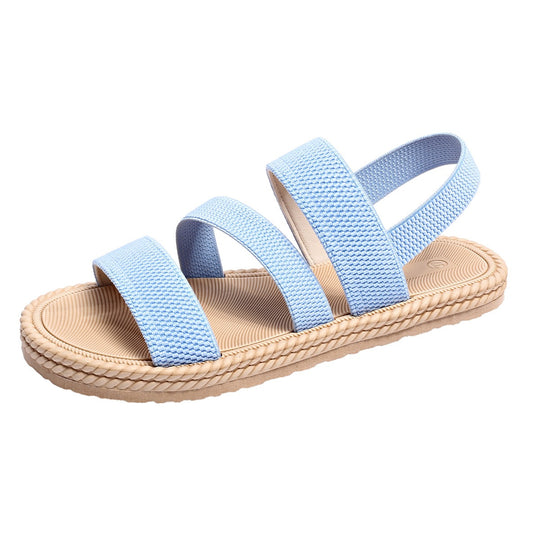 Damen Freizeitsandalen mit verstellbaren Riemen und rutschfester Sohle R&B