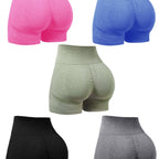 Damen Hochbundige Fitness Shorts mit innovativer FormgR&Bung R&B