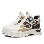 Damen High-Top Sneakers mit innovativem Schnürsystem und rutschfester Sohle R&B