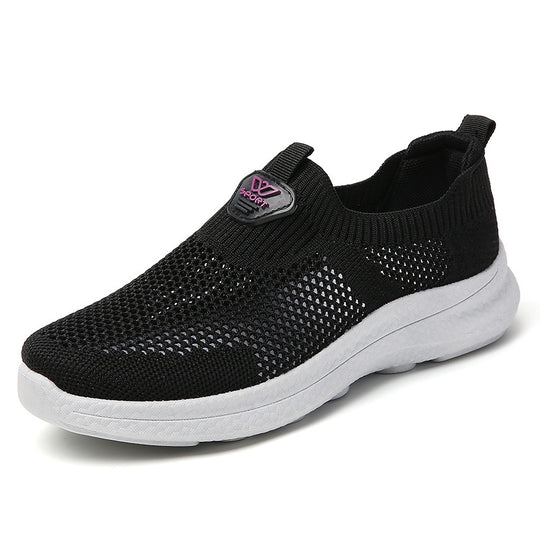 Damen Atmungsaktive Slip-On Sneakers mit flexiblem Obermaterial R&B