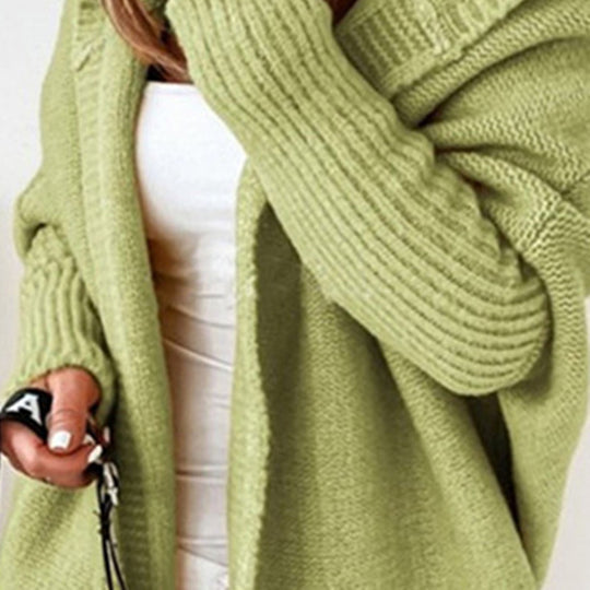 R&B | Gemütliche Kapuzen-Strickjacke