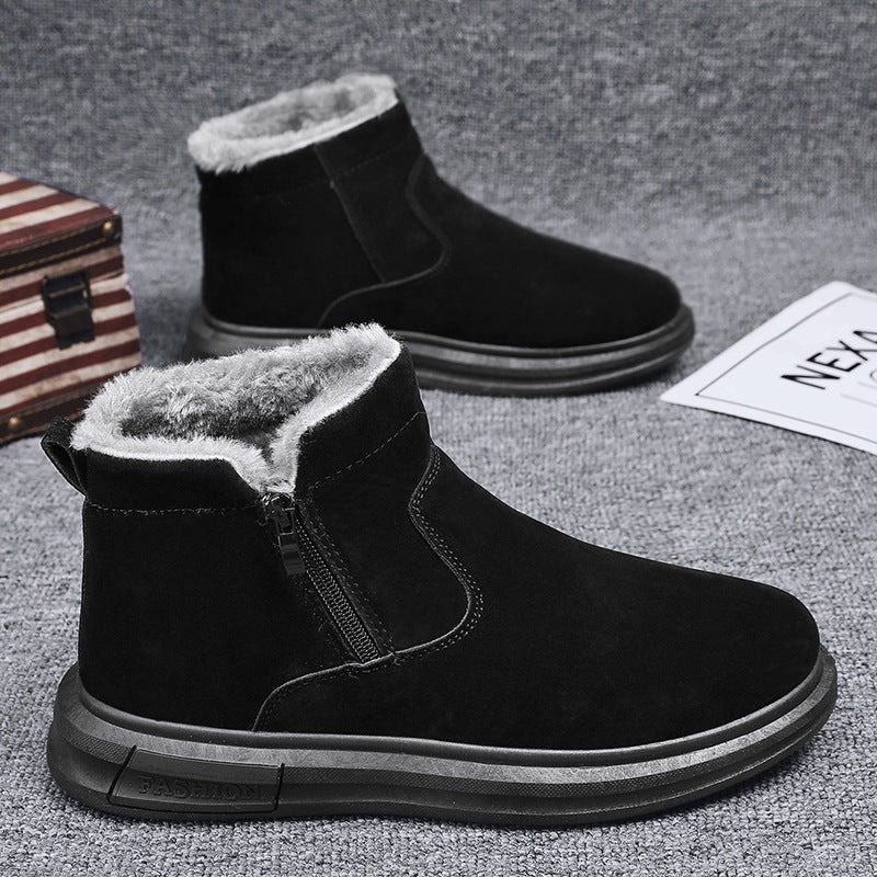 Damen Modische Winterboots mit isolierendem Innenfutter und leichtem Reißverschluss R&B