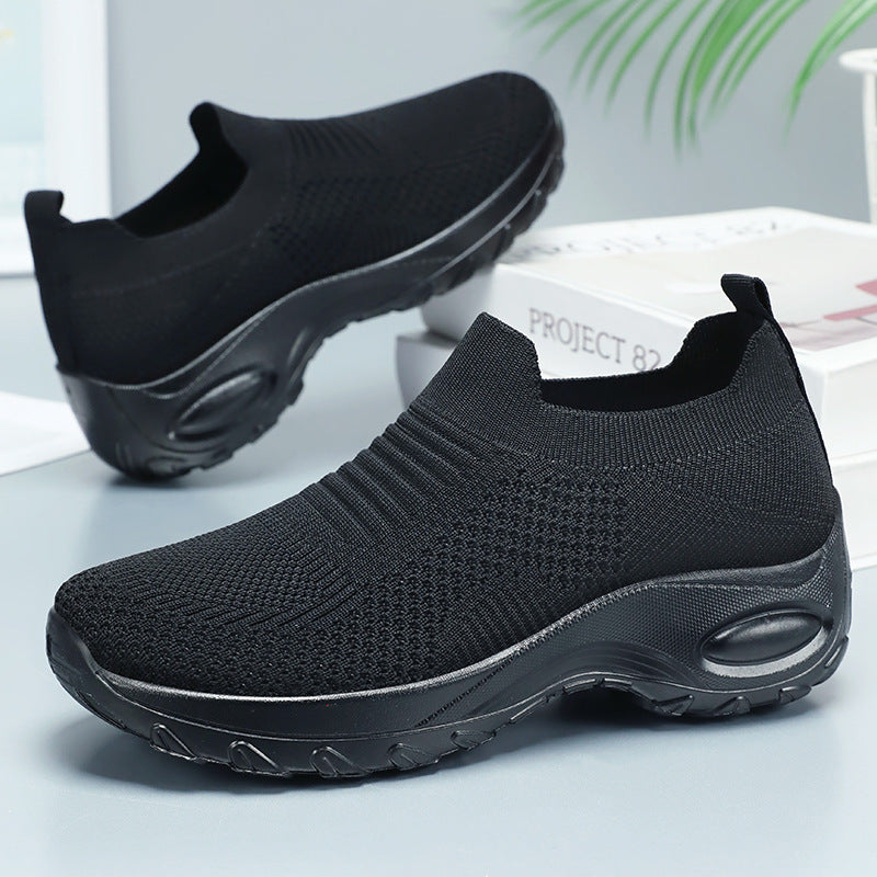 Damen Atmungsaktive Strick-Sneaker mit flexiblem Sohlenkomfort R&B