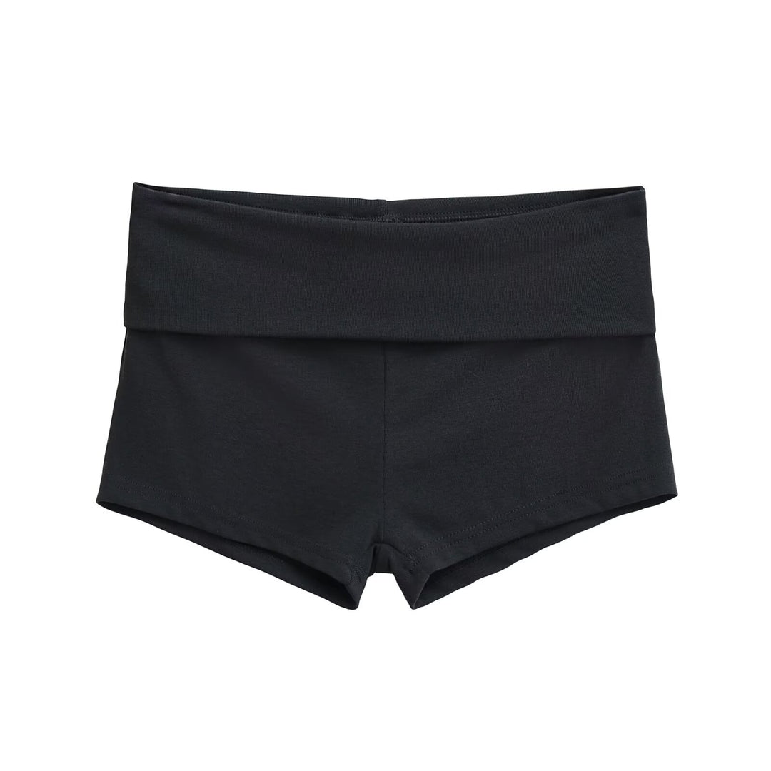 Damen bequeme Sportshorts mit breitem Bund R&B