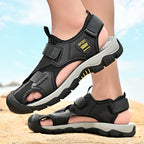 Damen Sportliche Sandalen mit verstellbarem Riemen und rutschfester Sohle R&B