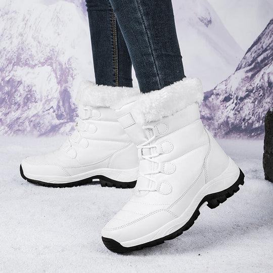 R&B | Stiefel - Knöchelhöhe - Ge Quiltete Nähte - Fleece Gefüttert