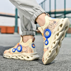 Damen Sportliche Komfort Sneakers mit innovativem Dämpfungssystem R&B