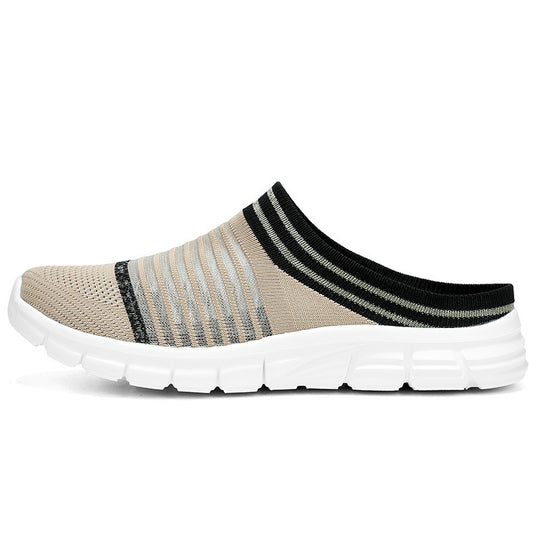 Damen Slip-On Freizeitschuhe mit atmungsaktivem Obermaterial und rutschfester Sohle R&B