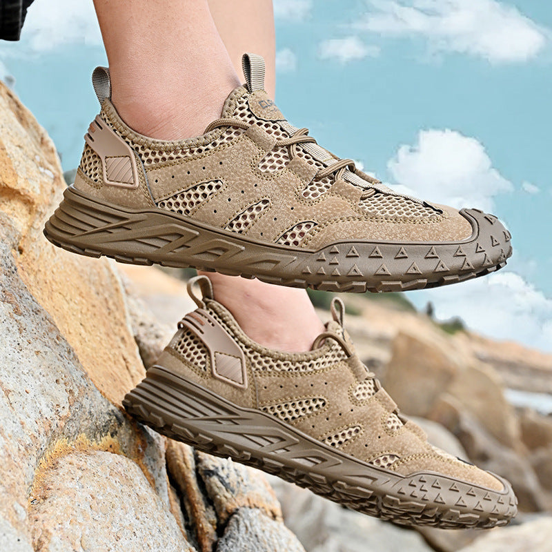 Damen Sportliche Mesh Freizeit-Sneaker