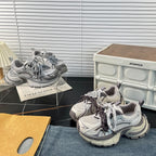 Damen Sportliche Laufschuhe mit atmungsaktiver Mesh-Oberfläche und dämpfender Sohle R&B