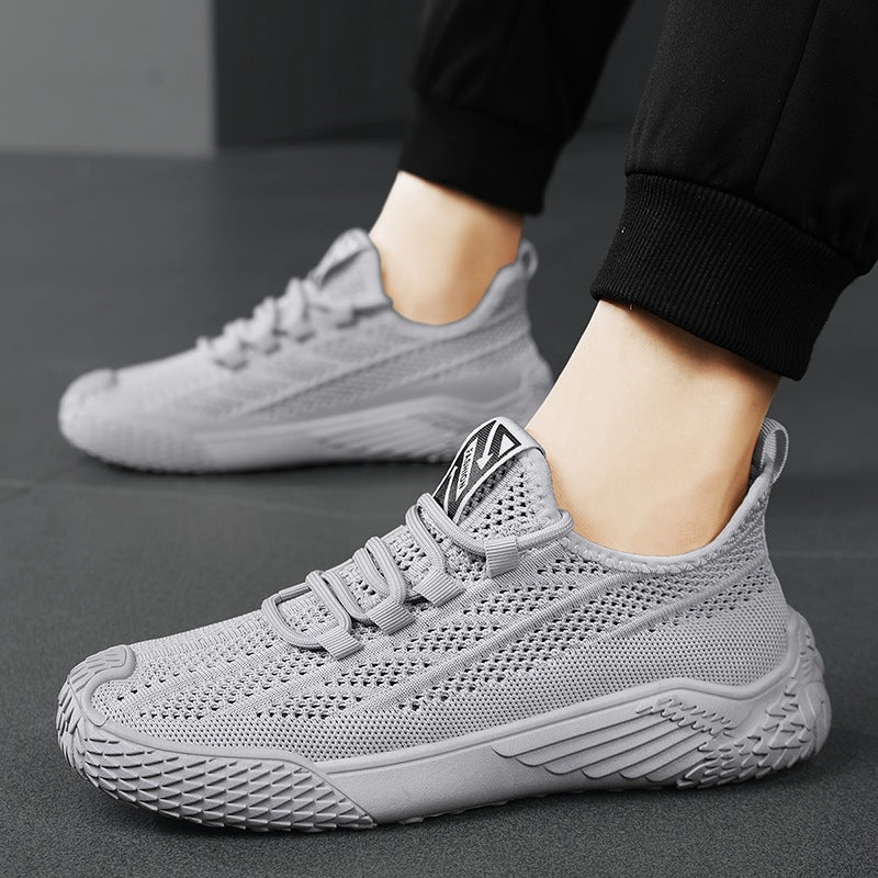 Damen Sportliche atmungsaktive Sneakers mit rutschfester Sohle R&B